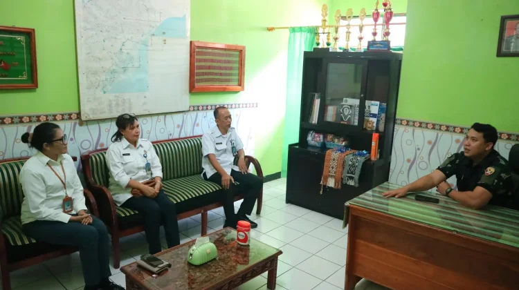 Kepala RRI Atambua Silahturahmi ke Rumah Sakit Tentara Kabupaten Belu