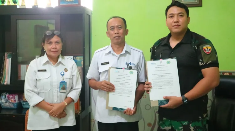 Kepala RRI Atambua Silahturahmi ke Rumah Sakit Tentara Kabupaten Belu