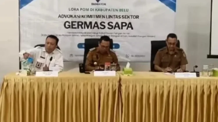 Wabup Belu Membuka Kegiatan Advokasi Komitmen Lintas Sektor GERMAS SAPA