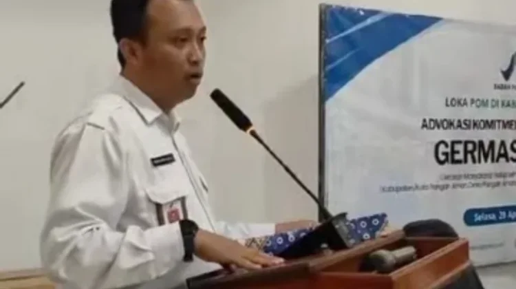 Wabup Belu Membuka Kegiatan Advokasi Komitmen Lintas Sektor GERMAS SAPA