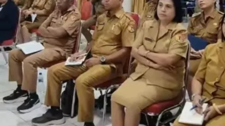 Wabup Belu Membuka Kegiatan Advokasi Komitmen Lintas Sektor GERMAS SAPA