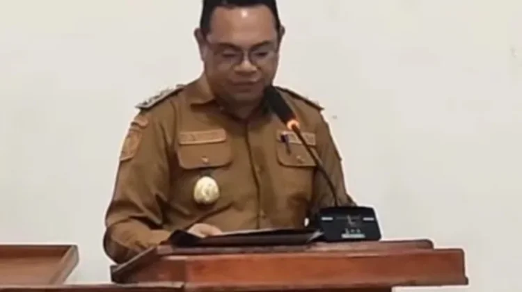 Wabup Belu Membuka Kegiatan Advokasi Komitmen Lintas Sektor GERMAS SAPA