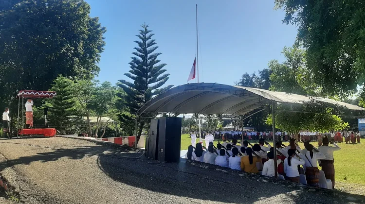 Bupati Belu Pimpin Upacara Hardiknas 2026