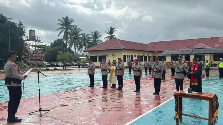 Tiga Jabatan Utama Polres Malaka Berganti