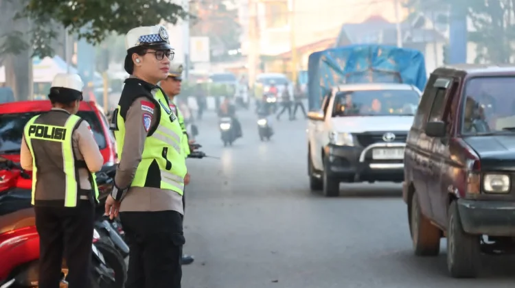 Aparat Kemanan Jaga Pelaksanaan Shalat ID di Belu