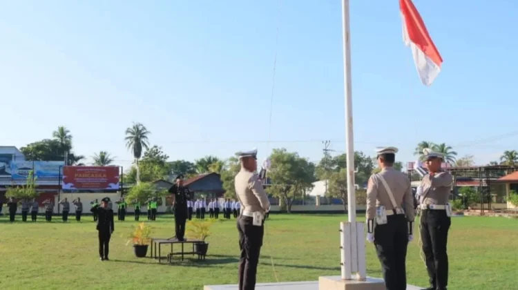 Polres Malaka Gelar Upacara Hari Lahir Pancasila 2026