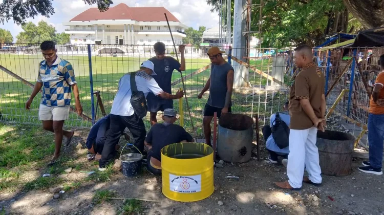 Sambut Jalan Sehat, 20 Tempat Sampah Dipasang