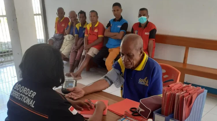 Lapas Atambua Layani Kesehatan 27 Warga Binaan