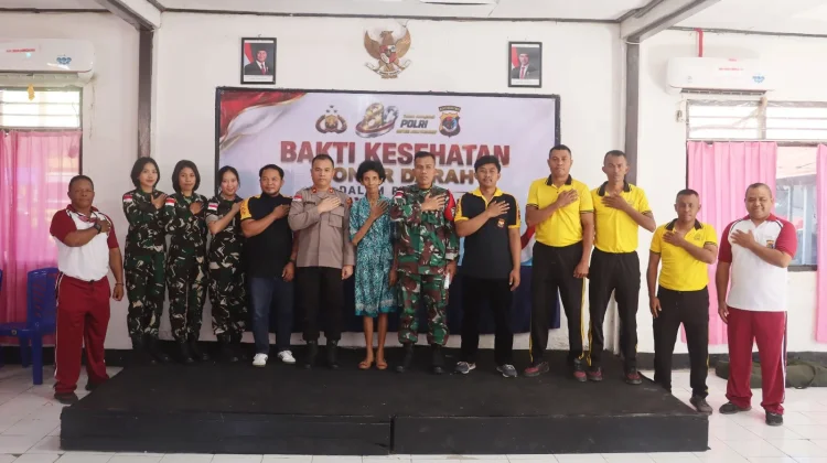 Polres Belu Kumpulkan 30 Kantong Darah jelang Hari Bhayangkara