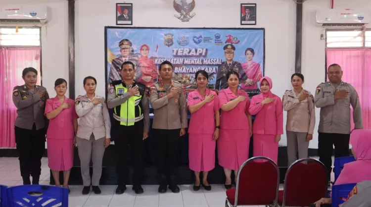 Ratusan Personil Polres Belu Ikut Terapi USEFT Massal