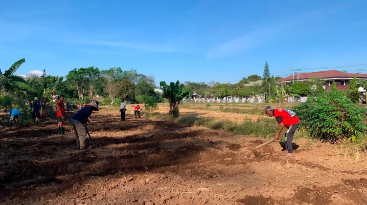 Lapas Atambua Tanam Hortikultura Dukung Ketahuan Pangan Nasional