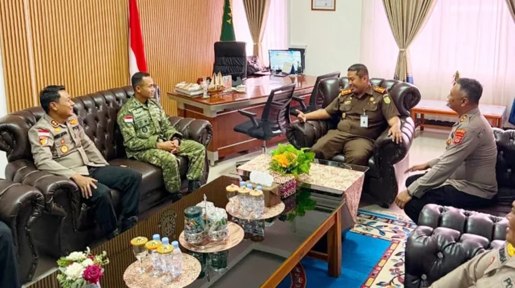 Kapolres Belu dan Malaka Jalin Sinergi Kodim dan Kejari Belu