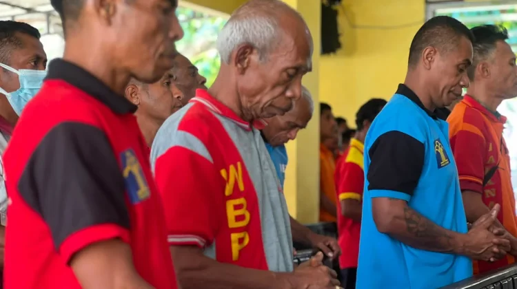 GBI Nusantara Gelar Ibadah Syukur Bersama Warga Binaan Lapas Atambua