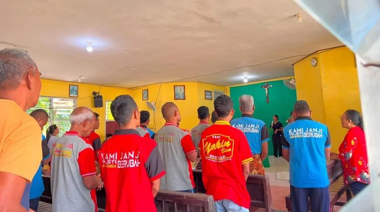 GBI Nusantara Gelar Ibadah Syukur Bersama Warga Binaan Lapas Atambua
