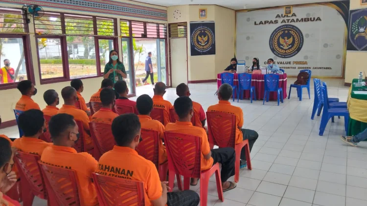 Lapas Atambua Gelar Skrining HIV dan TSC TBC Bagi Warga Binaan