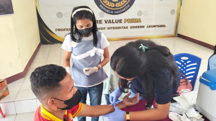 Lapas Atambua Gelar Skrining HIV dan TSC TBC Bagi Warga Binaan