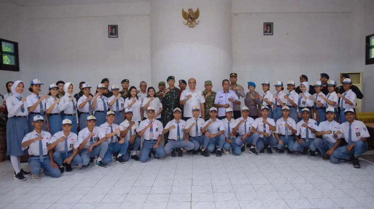 Puluhan pelajar Ikut Pelatihan Paskibra