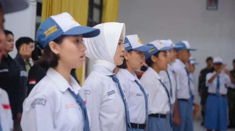 Puluhan pelajar Ikut Pelatihan Paskibra