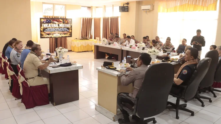 Trilateral Meeting Perkuat Kerja Sama Keamanan RI-RDTL Australia