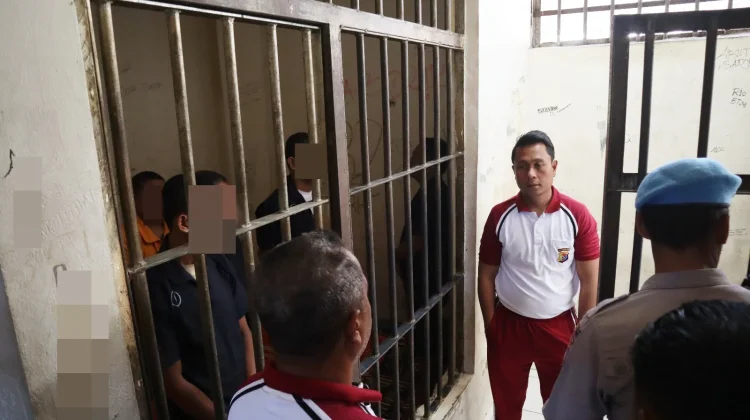 Kapolres Belu Pastikan Tahanan Sehat dan Rutan Aman
