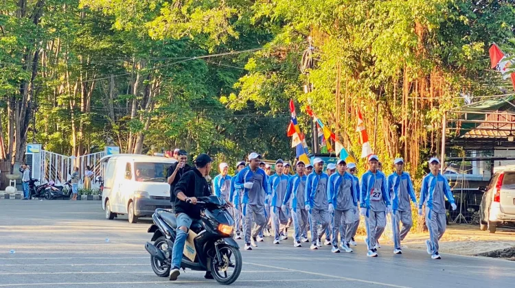 Sebanyak 37 Regu Pemuda Semarakkan Gerak Jalan 45 Kilometer di Atambua