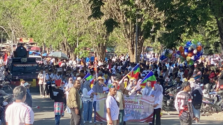 Ratusan Tim Unjuk Kreativitas pada Karnaval Kebangsaan di Atambua