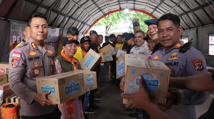 Bantuan Peduli Flores dari Belu Dikirim untuk Masyarakat Terdampak Bencana