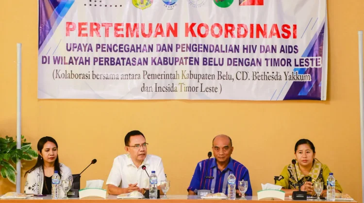 Pemkab Belu dan INCSIDA Timor Leste Bergandengan Tangan Lawan HIV/AIDS