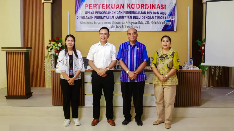 Pemkab Belu dan INCSIDA Timor Leste Bergandengan Tangan Lawan HIV/AIDS