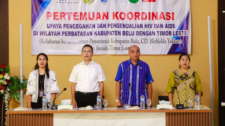 Pemkab Belu dan INCSIDA Timor Leste Bergandengan Tangan Lawan HIV/AIDS