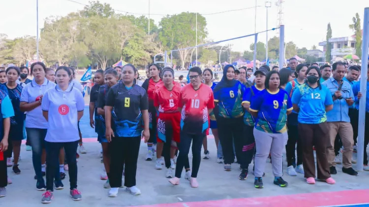 Bola Voli Belu Bangkit, KONI Apresiasi Demokrat Cup