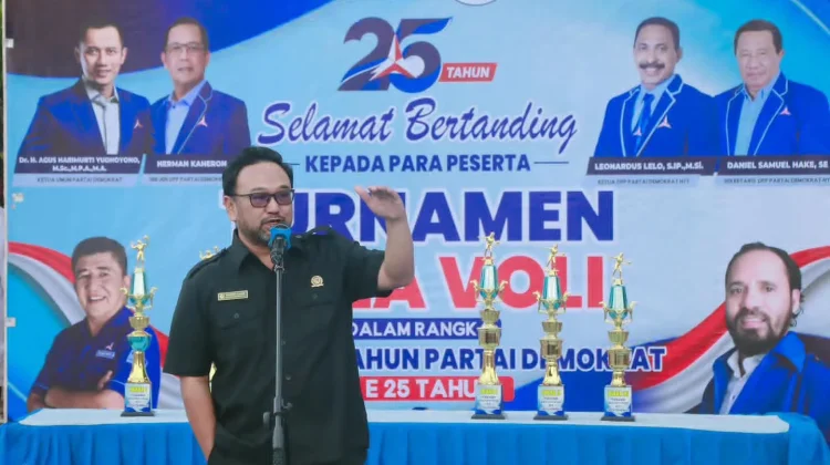 Bola Voli Belu Bangkit, KONI Apresiasi Demokrat Cup
