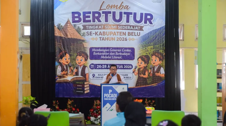 Lomba Bertutur Tingkat SD/MI di Belu Dorong Literasi dan Lestarikan Budaya Daerah