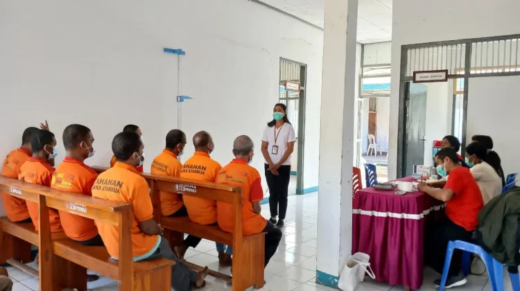 Sebelas Tahanan Baru Lapas Atambua Jalani Skrining Kesehatan