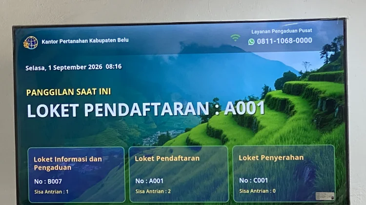 Sistem Kerja Kantor Pertanahan Belu Terus Dibenahi Demi Pelayanan Optimal