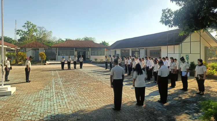 Lapas Atambua Penghormatan kepada Tiga ASN yang Gugur saat Jalankan Tugas Negara
