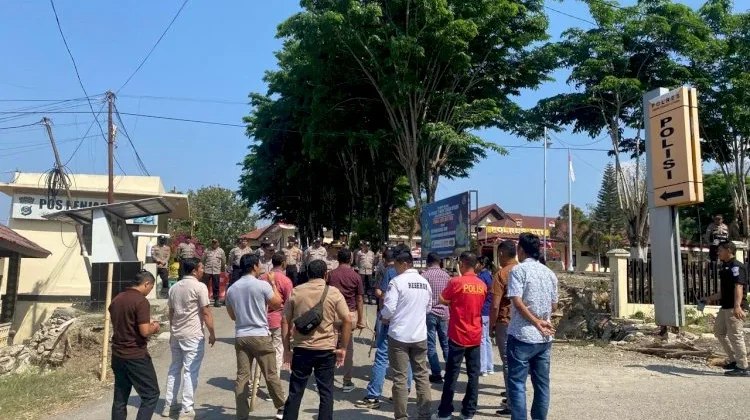 Polres TTU Gelar Simulasi Sispam Mako, Uji Kesiapsiagaan Hadapi Situasi Darurat