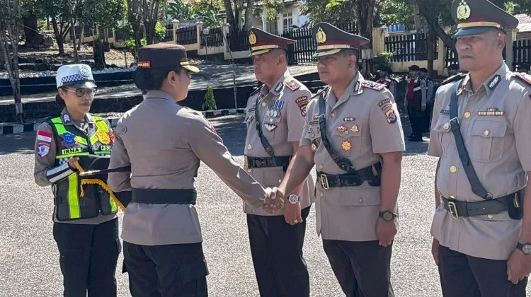 Kapolres TTU Pimpin Sertijab Wakapolres dan Pejabat dalam Lingkup Polres TTU