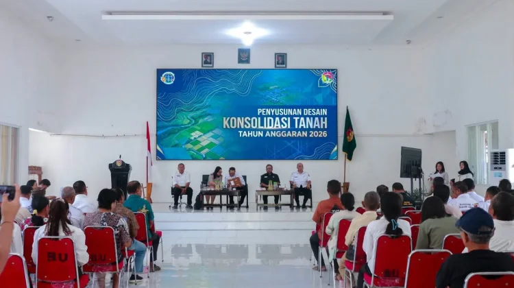 Konsolidasi Tanah Belu Dimulai, Wabup Vicente Tekankan Penataan Kawasan