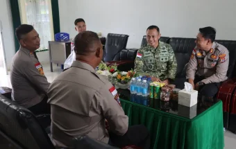 Kapolres Belu dan Malaka Jalin Sinergi Kodim dan Kejari Belu