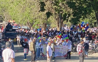 Ratusan Tim Unjuk Kreativitas pada Karnaval Kebangsaan di Atambua