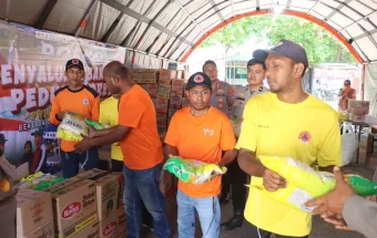 Bantuan Peduli Flores dari Belu Dikirim untuk Masyarakat Terdampak Bencana