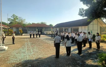 Lapas Atambua Penghormatan kepada Tiga ASN yang Gugur saat Jalankan Tugas Negara