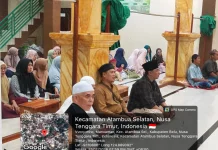 Masjid Al-Muhajirin Atambua Jalankan Tradisi Megengan Sambut Ramadhan