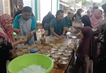 Suasana Buka Puasa Bersama Akbar Jilid 1 di Masjid Hidayatullah Atambua