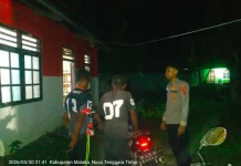 Polsek Malaka Tengah Gencarkan Patroli Malam