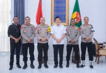 Silaturahmi Perdana, Komandan Brimob Batalyon A Pelopor Belu