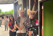 Satgas Yonarmed 12 Kostrad Kembali Bangun Rumah Layak Huni