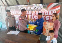 Polres Belu Kumpulkan Bantuan untuk Korban Gempa di Flores
