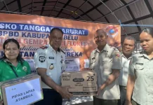 Lapas Atambua Serahkan Bantuan Sembako untuk Korban Gempa Flores